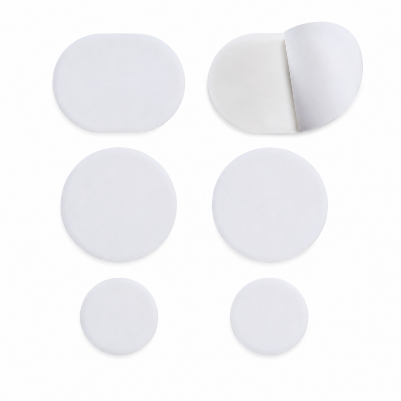 Sneakers - 6 stuks witte, zelfklevende reparatiepleisters voor